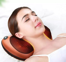 Load image into Gallery viewer, Shiatsu Shoulder Neck and Back Massager Pillow with Heat Kneading