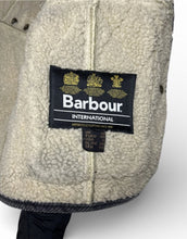 Load image into Gallery viewer, Barbour International Fur Lined Quilted Jacket Womens Ladies Size 10
