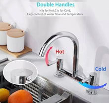 Load image into Gallery viewer, Chrome Kitchen Sink Mixer Tap Faucet