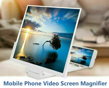 Load image into Gallery viewer, 14&quot; inch Mobile Phone Screen Magnifier 3D HD Video Stand