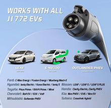 Load image into Gallery viewer, EV Charging Cable 7.2KW/32A 5m Type 2 Male to Type 1 Female, for SAE J1772 EVs