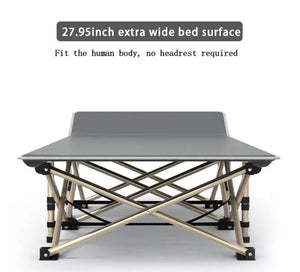 Portable Folding Bed with Mattress