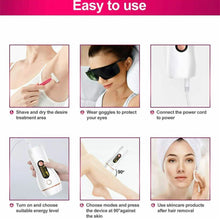 Load image into Gallery viewer, Laser Hair Removal Machine IPL Permanent Painless Epilator Body Facial