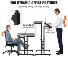 Load image into Gallery viewer, Standing / Sitting Desk Height Adjustable Workstation