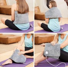 Load image into Gallery viewer, Electric Body Heating Pad Pain Relief for Back, Neck, Shoulders etc