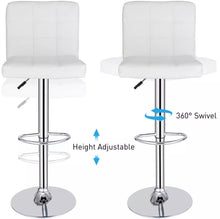 Load image into Gallery viewer, PU Leather Leather Kitchen Breakfast Bar Stool • 3 Colours