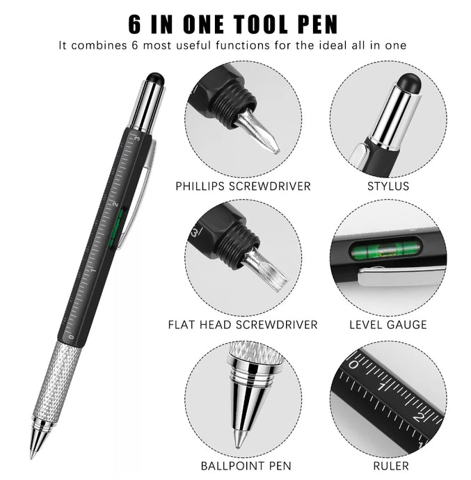 6 in 1 Tool Pen Handy DIY Pen