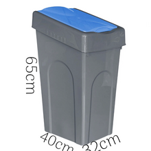 Load image into Gallery viewer, 50L Large Plastic Bin Dustbin Rubbish/Recycling for Outdoors or Kitchen