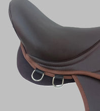 Load image into Gallery viewer, Synthetic Leather Haflinger Horse Saddle All Purpose