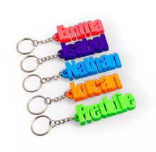 Load image into Gallery viewer, 3D Personalised Keyring