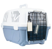 Load image into Gallery viewer, Pet Carrier Dog Cat Animal Travel Case Portable with Metal Door