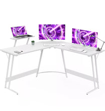 Load image into Gallery viewer, L Shaped Computer Desk Home Office Writing Workstation Corner Desk