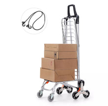 Load image into Gallery viewer, Portable Folding Shopping Trolley • Stair Climbing with Ease