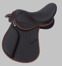 Load image into Gallery viewer, Synthetic Leather Haflinger Horse Saddle All Purpose