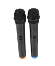 Load image into Gallery viewer, 2x Wireless Microphones UHF Rechargeable Mic Karaoke
