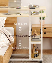 Load image into Gallery viewer, Height Adjustable Overbed Table Over Bed Computer Desk