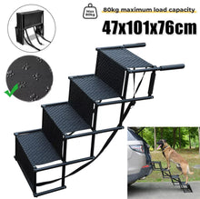 Load image into Gallery viewer, Folding Car Access Dog Stairs Ramp