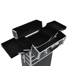 Load image into Gallery viewer, Large Black Professional Make-up Trolley