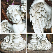 Load image into Gallery viewer, Large Solar Angel LED Light Garden Ornament Statue Figurine 50cm High