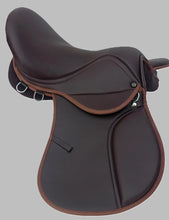 Load image into Gallery viewer, Synthetic Leather Haflinger Horse Saddle All Purpose