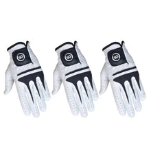Load image into Gallery viewer, Pack of 3 or 6 Golf Gloves • All Weather Cabretta leather palm patch and thumb