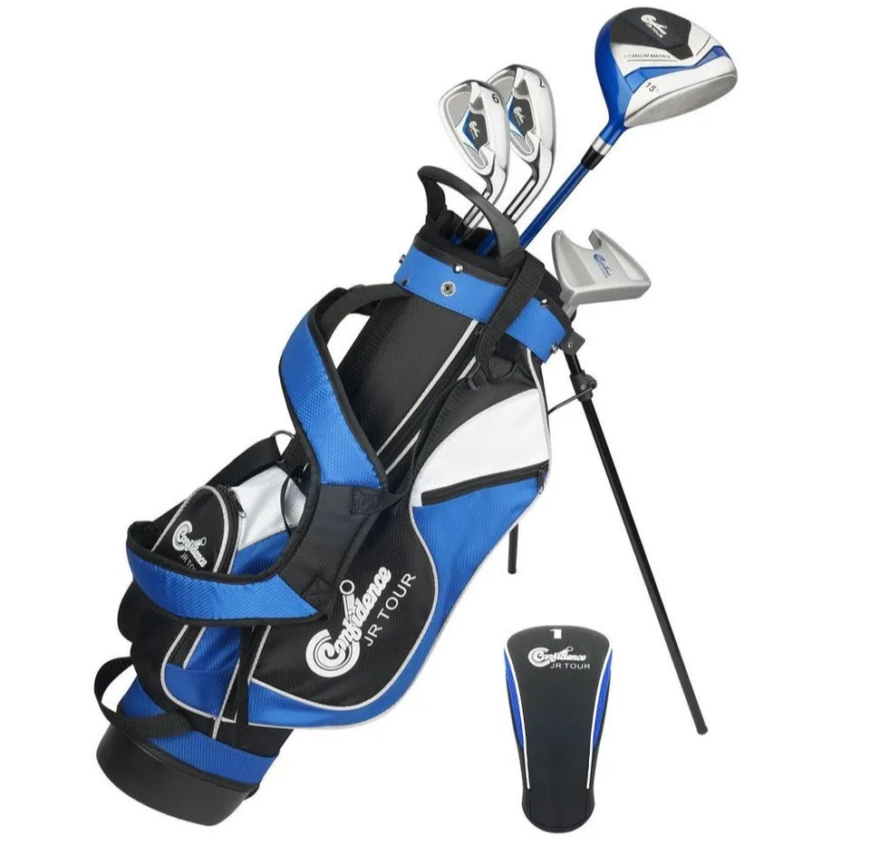 NEW Confidence Golf Junior Golf Clubs Set for Kids Right or Left Handed