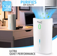 Load image into Gallery viewer, 1.25L Dehumidifier for Home Condensation Moisture with Timer Silent