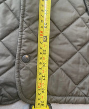 Load image into Gallery viewer, Barbour Mens Quilt Khaki Jacket Small/Medium Pre-Owned Great Condition