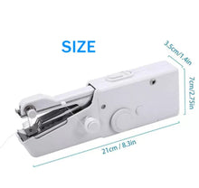 Load image into Gallery viewer, Mini Portable Cordless Hand Held Single Stitch Fabric Sewing Machine