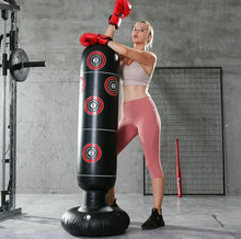 Load image into Gallery viewer, Free Standing Boxing Punch Bag Kick Adults Kids Kickboxing