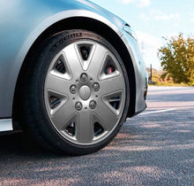 Load image into Gallery viewer, 4 x 14 Inch (14”) Alloy Look Wheel Trims Cover Hub Caps