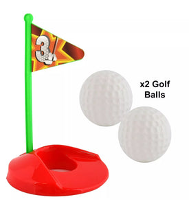 Mini Toilet Golf Fun Gift Game😀