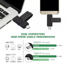 Load image into Gallery viewer, 1TB / 2TB Type C USB Memory 2 in 1 Stick Flash Pen Drive