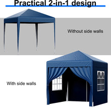 Load image into Gallery viewer, 2x2m Metre Pop Up Marquee Gazebo with 4 Side Panels Waterproof