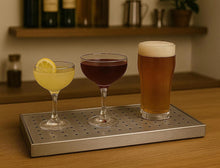 Load image into Gallery viewer, Home Bar Drip Tray Stainless Steel Drainer 12&quot;x6&quot;