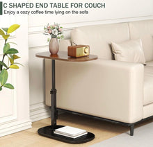 Load image into Gallery viewer, C Shaped Side End Coffee Table Sofa Bedside
