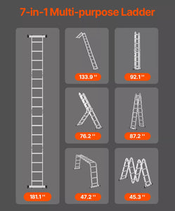 4.7 Metre Multi-Purpose Folding 7 in 1 Ladder