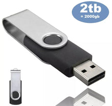 Load image into Gallery viewer, 1TB / 2TB USB Memory Stick Flash Pen Drive