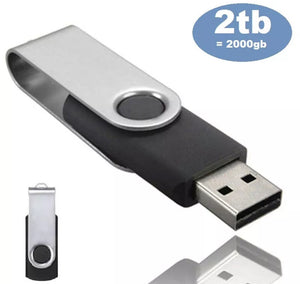 1TB / 2TB USB Memory Stick Flash Pen Drive