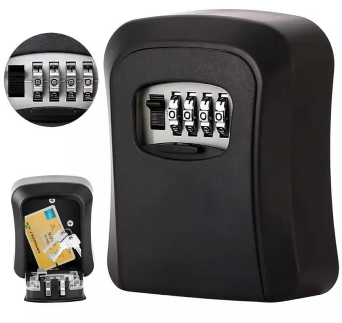 4 Digit Outdoor Wall Mounted Key Safe Box