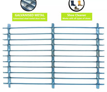 Load image into Gallery viewer, 2 x Metal Door Mats Shoe Boot Scraper Indoor or Outdoor Mat