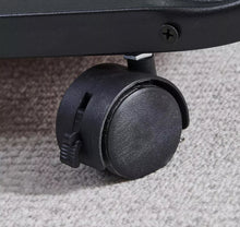 Load image into Gallery viewer, C Shaped Side End Coffee Table with Wheels