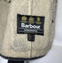 Load image into Gallery viewer, Barbour International Fur Lined Quilted Jacket Womens Ladies Size 10