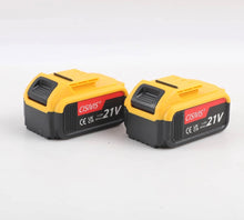 Load image into Gallery viewer, 21V 125mm Brushless Cordless Angle Grinder Cutter 2 Batteries &amp; 5 Discs
