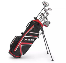 Load image into Gallery viewer, Ram Golf Accubar Plus Mens Golf Clubs Set With Stand Bag, Left Handed