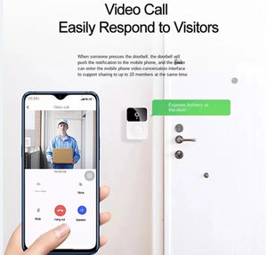 Smart Wireless WiFi Video Doorbell Phone Camera Intercom