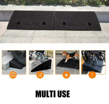 Load image into Gallery viewer, 2 x Heavy Duty Wheelchair Mobility Scooter Car Kerb Access Ramps