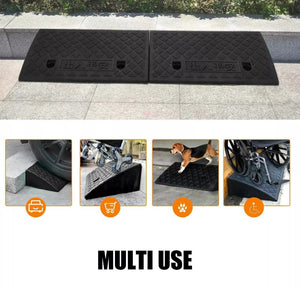 2 x Heavy Duty Wheelchair Mobility Scooter Car Kerb Access Ramps