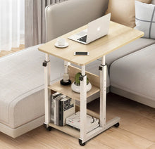 Load image into Gallery viewer, Height Adjustable Overbed Table Over Bed Computer Desk