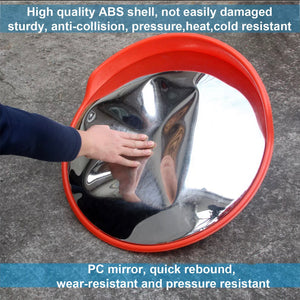 Driveway Convex Safety Mirror 30cm 45cm 60cm or 100cm Road Blindspot Mirror